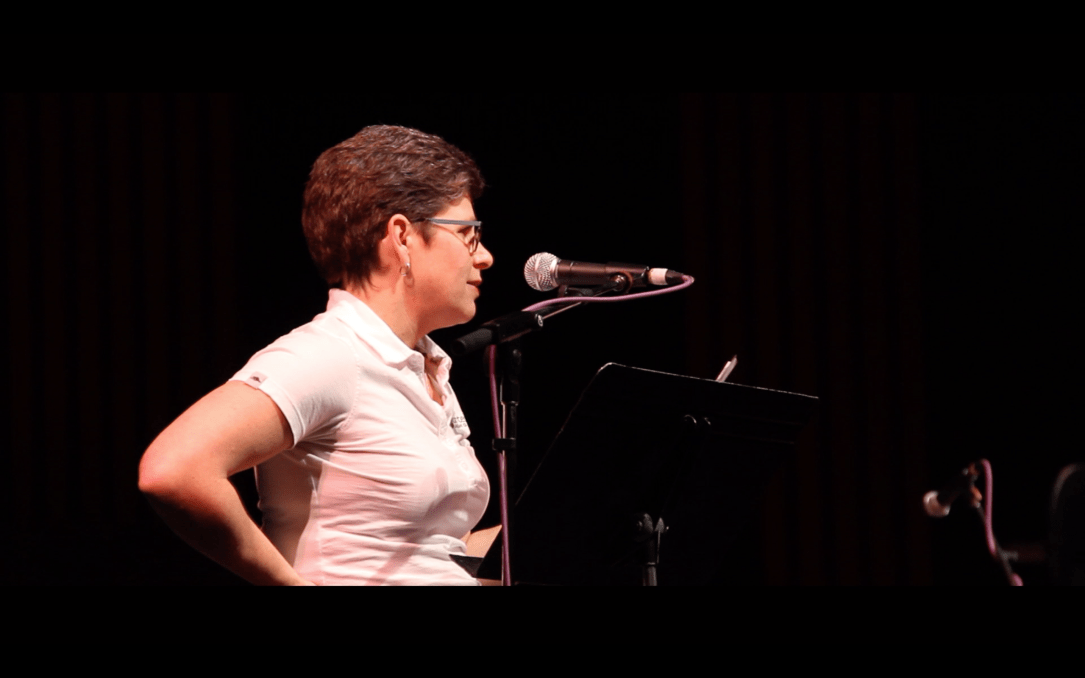 Margaret speaking at 45th